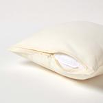 Постельное белье Homescapes кремовый, 40/40 см - фото 3