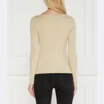 Облегающий свитер Calvin Klein, бежевый - фото 3