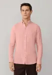 Рубашка Hackett London, Dark Blush Pink - фото
