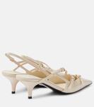 Лаковые туфли-лодочки на ремешке Miu Miu, Avorio - фото 3