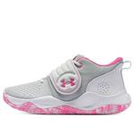 Кроссовки zone bb 'grey pink' Under Armour, серый - фото