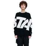 Свитер унисекс черный STARTER - фото 4