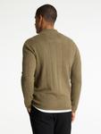 Свитер CHASIN' Track Mock, оливковый - фото 3