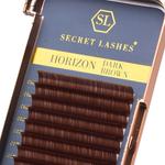 Secret Lashes Horizon Dark Brown D, 0,07, 10 мм - фото 2