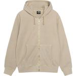 Толстовка с капюшоном Buana Pigment Dyed на молнии Stussy, черный - фото 4