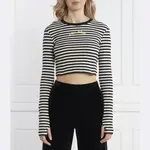 Укороченная блузка Max&Co., черный - фото