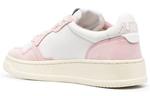 Кроссовки open low leather suede 'pink' Autry, белый - фото 3