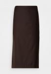 Юбка GANT MIDI PENCIL SKIRT, Deep Brown/Dark Brown - фото 7