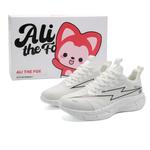 Детские кроссовки для бега ALI THE FOX, белый/синий - фото 10