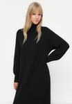 Платье Pieces PCMALOU LS ROLLNECK NOOS BCPCMALOU LS BC, Black - фото 4