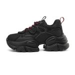 Низкие массивные кроссовки женские DAPHNE, Black - фото