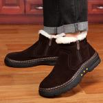 Зимние ботинки мужские черный Zuwudong - фото 13