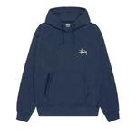 Худи Stussy Basic Logo Hoodie 'Navy', синий - фото