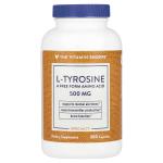 L-тирозин, 500 мг, 300 капсул The Vitamin Shoppe - фото