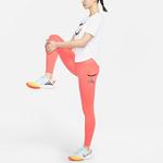 Брюки as w nk epic luxe tght trail magic ember Nike, оранжевый - фото 3