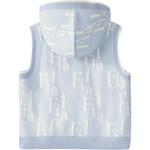 Свитер флис для подростков FILA KIDS, синий - фото 2