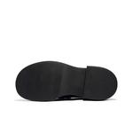 Лоферы женские черные/бронзовые ST&SAT - фото 5