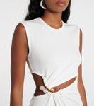 Платье макси Concave Stone Christopher Esber, белый - фото 4