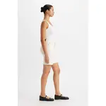 Шорты Levi's Ribcage denim, белый - фото 3