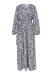 Платье IZIA Maxi Mit Print, черный - фото