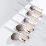 Набор: кисти для лица, 4 шт./1 упаковка. M Brush By maxineczka white face set - фото 2