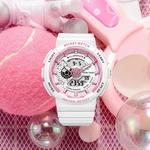 Disney Часы Song Series Electronic Movement Silicone Strap Watch Unisex Silver Dial - фото 5