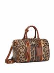 Dolce & Gabbana сумка Crespo с леопардовым принтом, коричневый - фото 4
