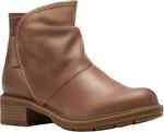Женские туфли Clarks Hearth Sofia, Dark Sand Leather - фото
