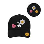 MLB Хлопковая бейсболка унисекс черная - фото 3