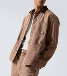 Хлопковая джинсовая куртка Bottega Veneta, Brown - фото 5