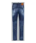 642 рваные прямые джинсы Dsquared2, синий - фото 3