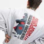 Толстовка Hydroponic Na itachi, серый - фото 6