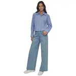 Блузка DKNY DW3500036, синий - фото 3