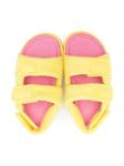 Сандалии махровые Marni Kids, желтый - фото 3