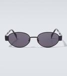 Триумф Metal 01 овальные солнцезащитные очки Celine Eyewear - фото