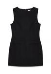 Платье NA-KD TAILORED SLEEVELESS MINI, Black - фото 4