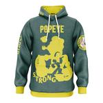 Спортивное худи Otso Popeye Strong, зеленый - фото