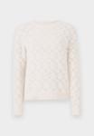 Джемпер JDY JDYAMANDA LIFE O-NECK PULLOVER, Whitecap Gray/Off-White - фото 5