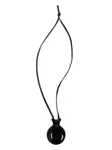 Колье castanet LEMAIRE, черный - фото