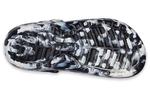 Шлепанцы и сланцы Crocs Classic Lined Clog 'Marbled - White Black' - фото 3