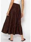 Мини-юбка SASSYCLASSY, коричневый - фото 3