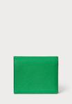 Кошелек Lauren Ralph Lauren CROSSHATCH LEATHER COMPACT WALLET, Green - фото 2