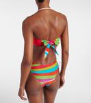 Бандо бикини с принтом Iride Pucci, Arancio/Fuxia - фото 3