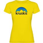 Футболка Kruskis Mountain Silhouette, желтый - фото