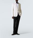 Шерстяной блейзер Brioni, белый - фото 2