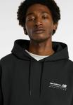 Худи New Balance GRAPHIC, Black/Mottled Black - фото 3
