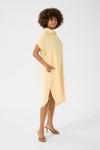Платье-рубашка CULTURE, Pastel yellow - фото 3