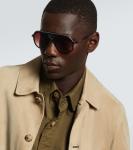 Авиаторские очки Lockheed Jacques Marie Mage, черный - фото 2