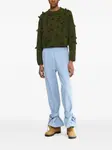 Фактурный джемпер JW ANDERSON, зеленый - фото 2