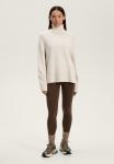 Джемпер OYSHO OVERSIZE KNIT ROLL NECK, Beige - фото 2